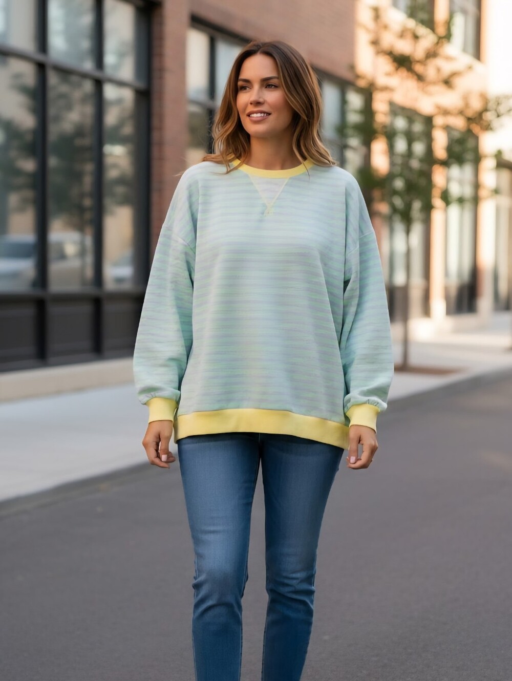 Striped sweater